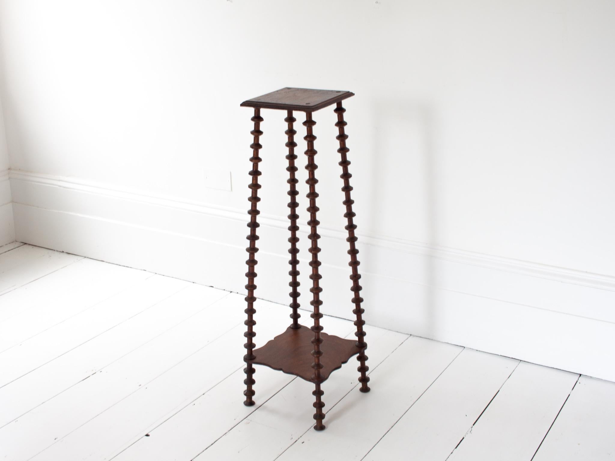 A French Folk Art Plinth Etagere, c19th Century. 7