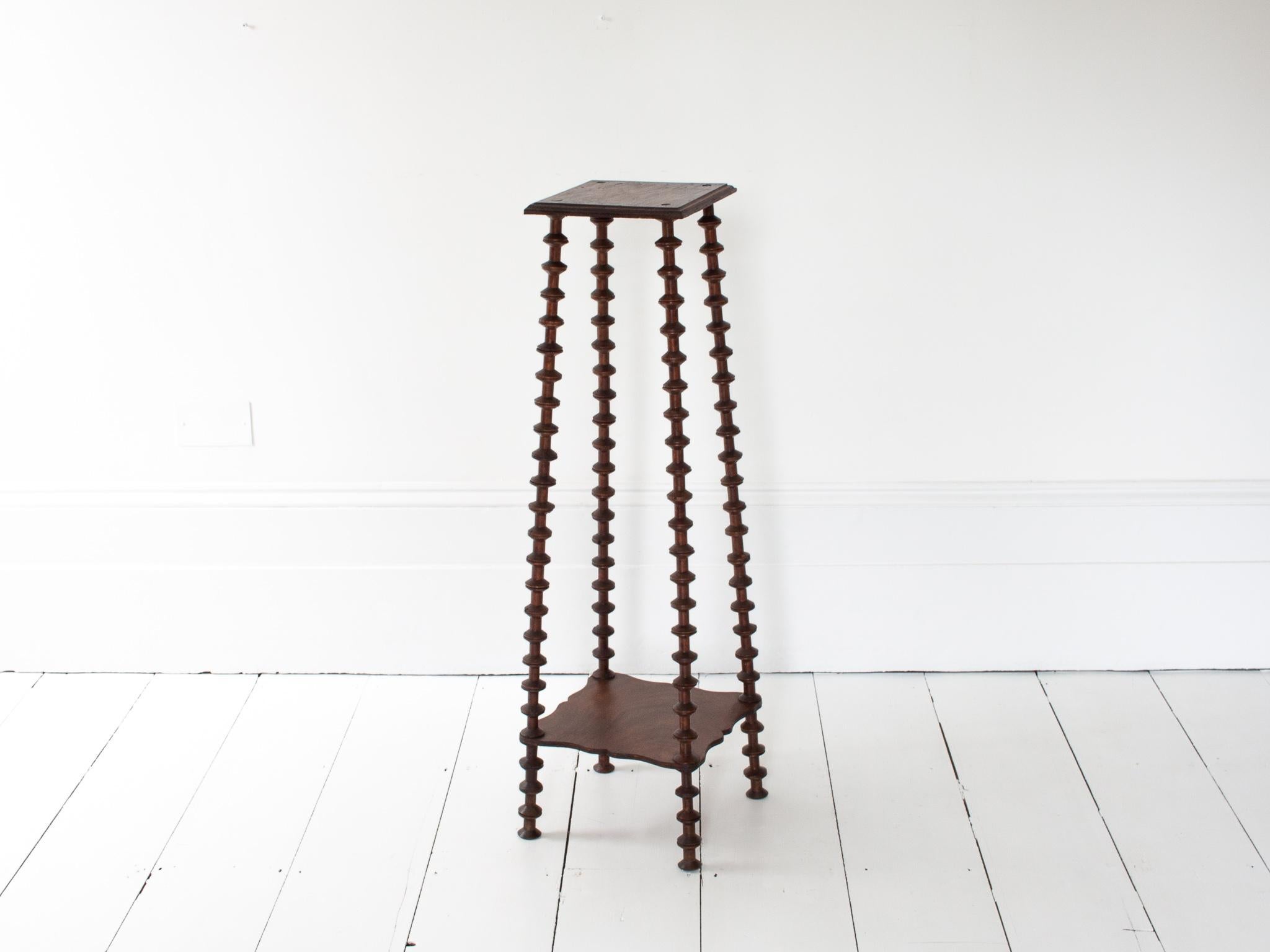 A French Folk Art Plinth Etagere, c19th Century. In Good Condition In London Road, Baldock, Hertfordshire