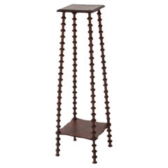 A French Folk Art Plinth Etagere, c19th Century.