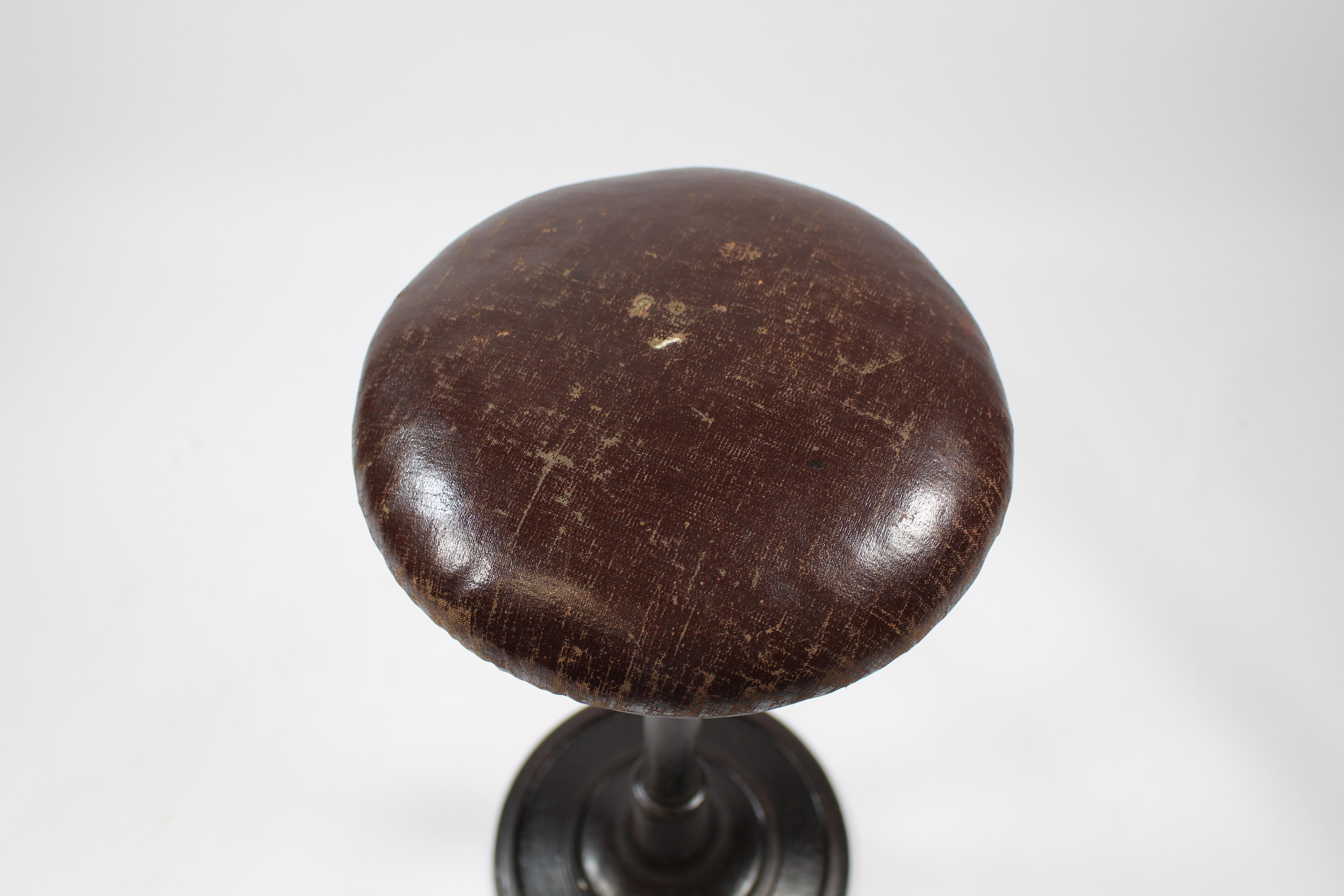 French Industrial Stool, early 20th century 1