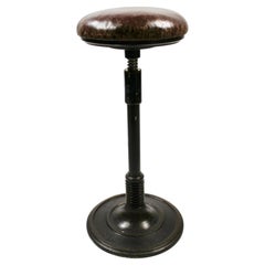French Industrial Stool, early 20th century