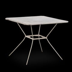 Brisk One en fer à cinq pièces à la manière de Mathieu Matégot, C.C. 1950