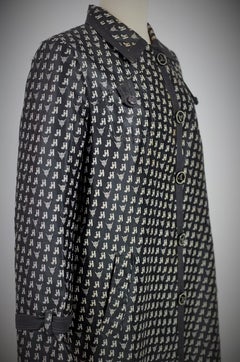Französischer Jacques Heim Gabardine-Trenchcoat, ca. 1965/1969