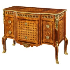 French Kingwood Marquetery Commode
