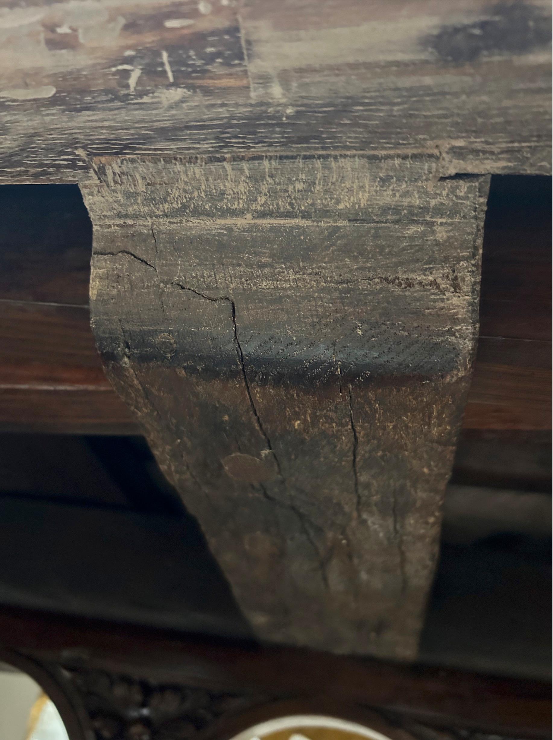 Table de salle à manger en noyer de la fin du XVIIe siècle, de style Renaissance française en vente 5