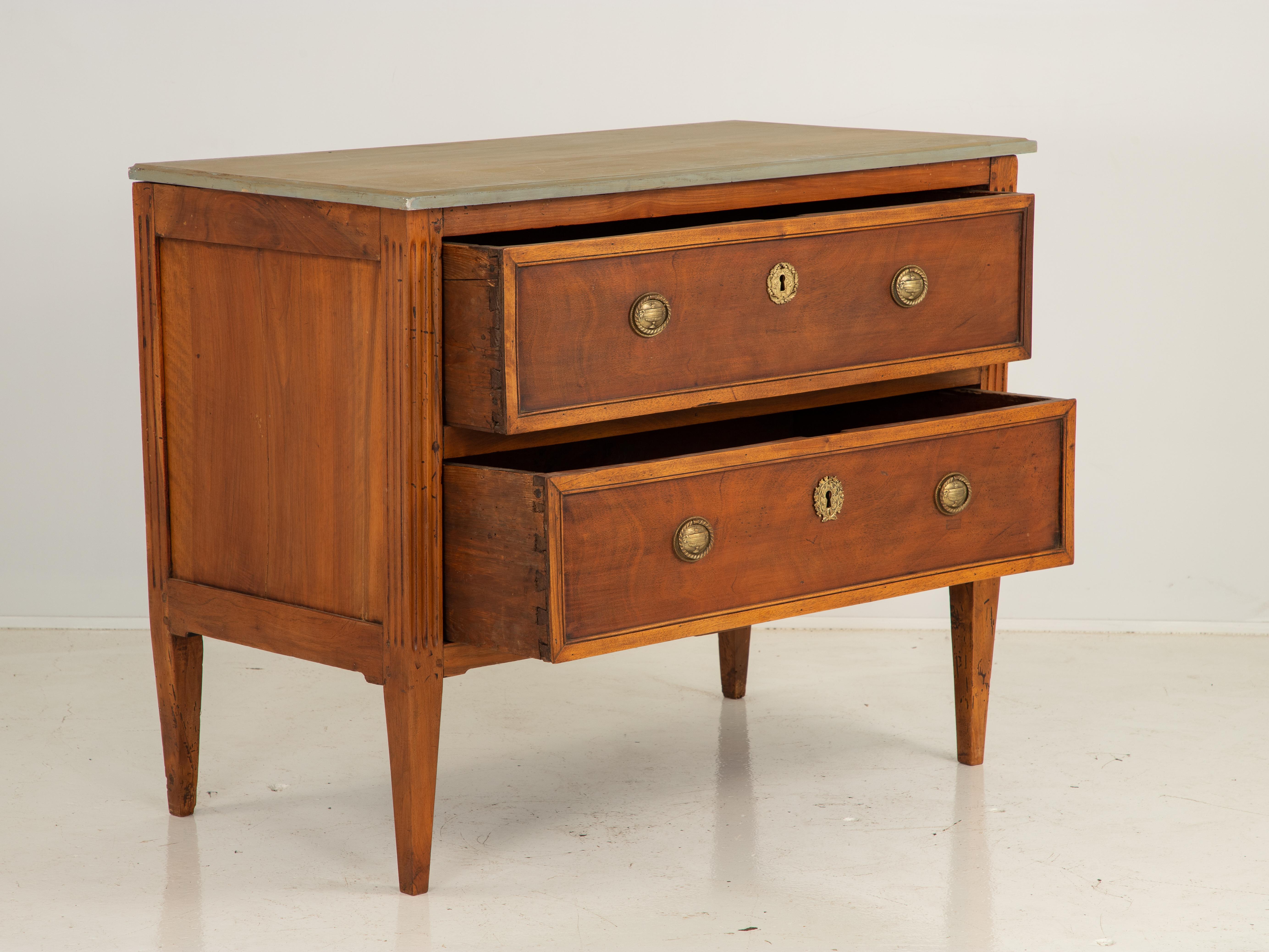 Hardwood French Louis XVI Commode For Sale