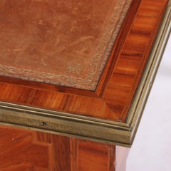 A French Louis XVI style Leather Top Bureau Plat / Writing Desk, C. 1920.