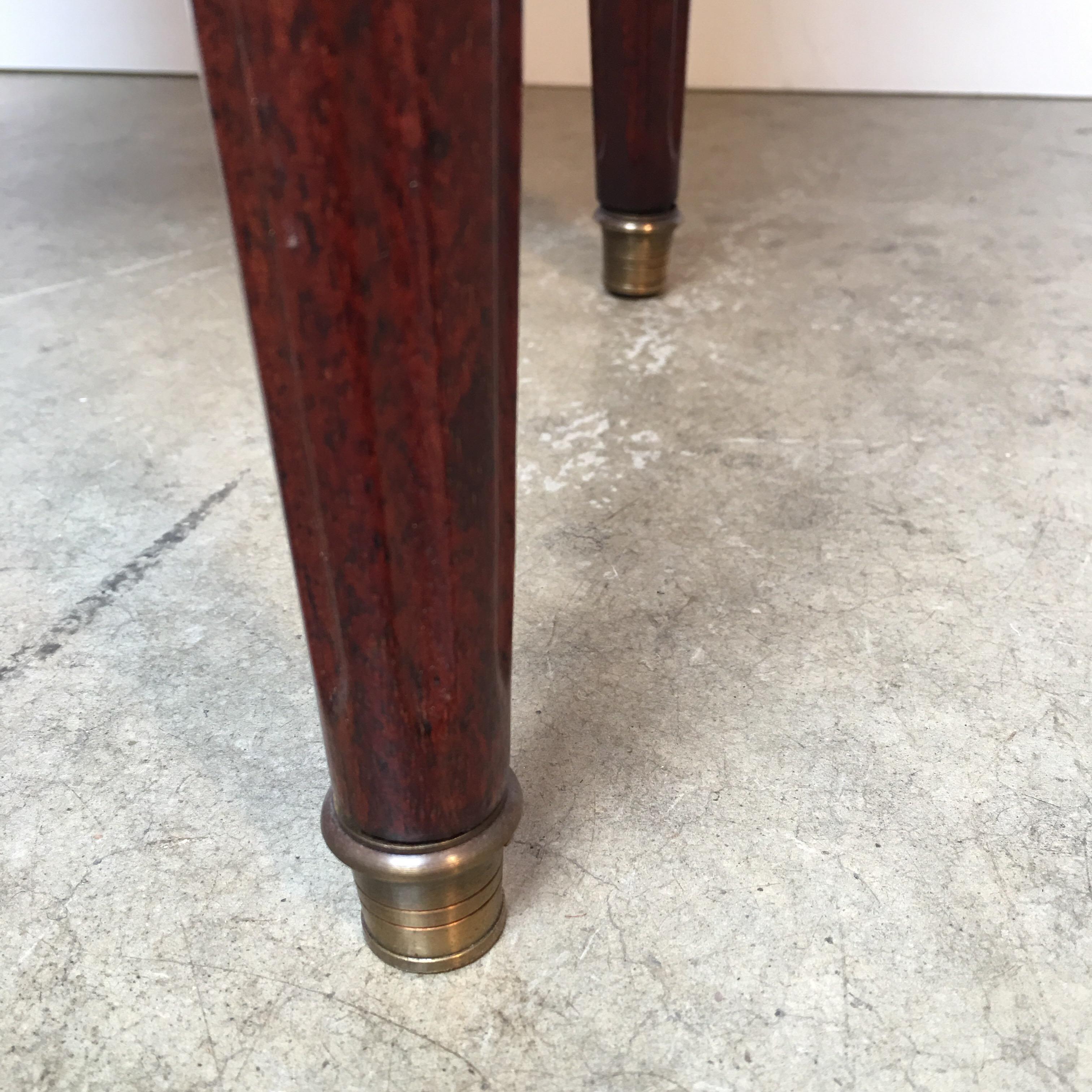 French Louis XVI Style Mahogany Table 5