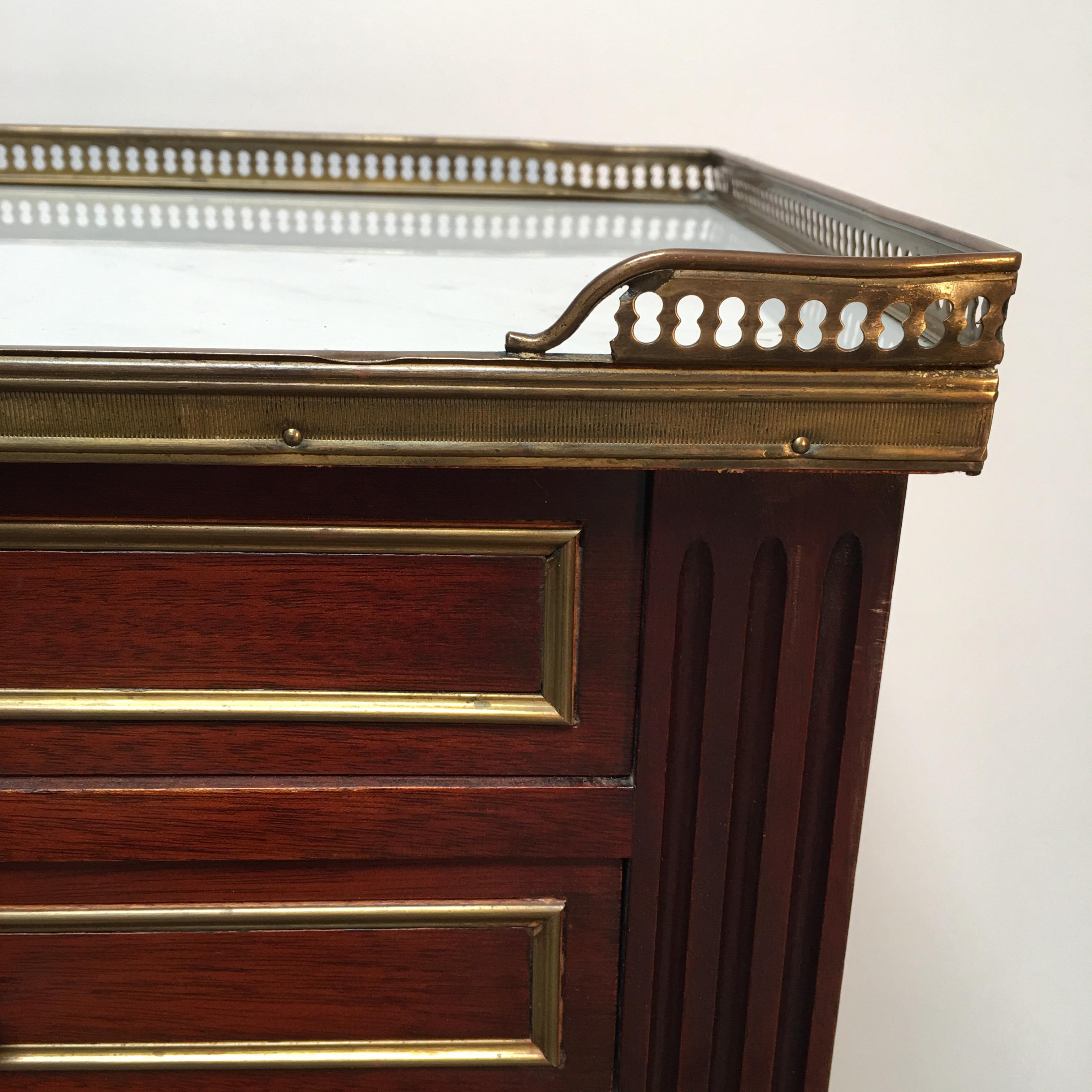 French Louis XVI Style Mahogany Table 3