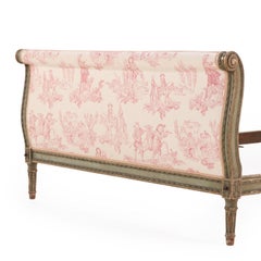A French Louis XVI Style Painted Bed, C. 1920.