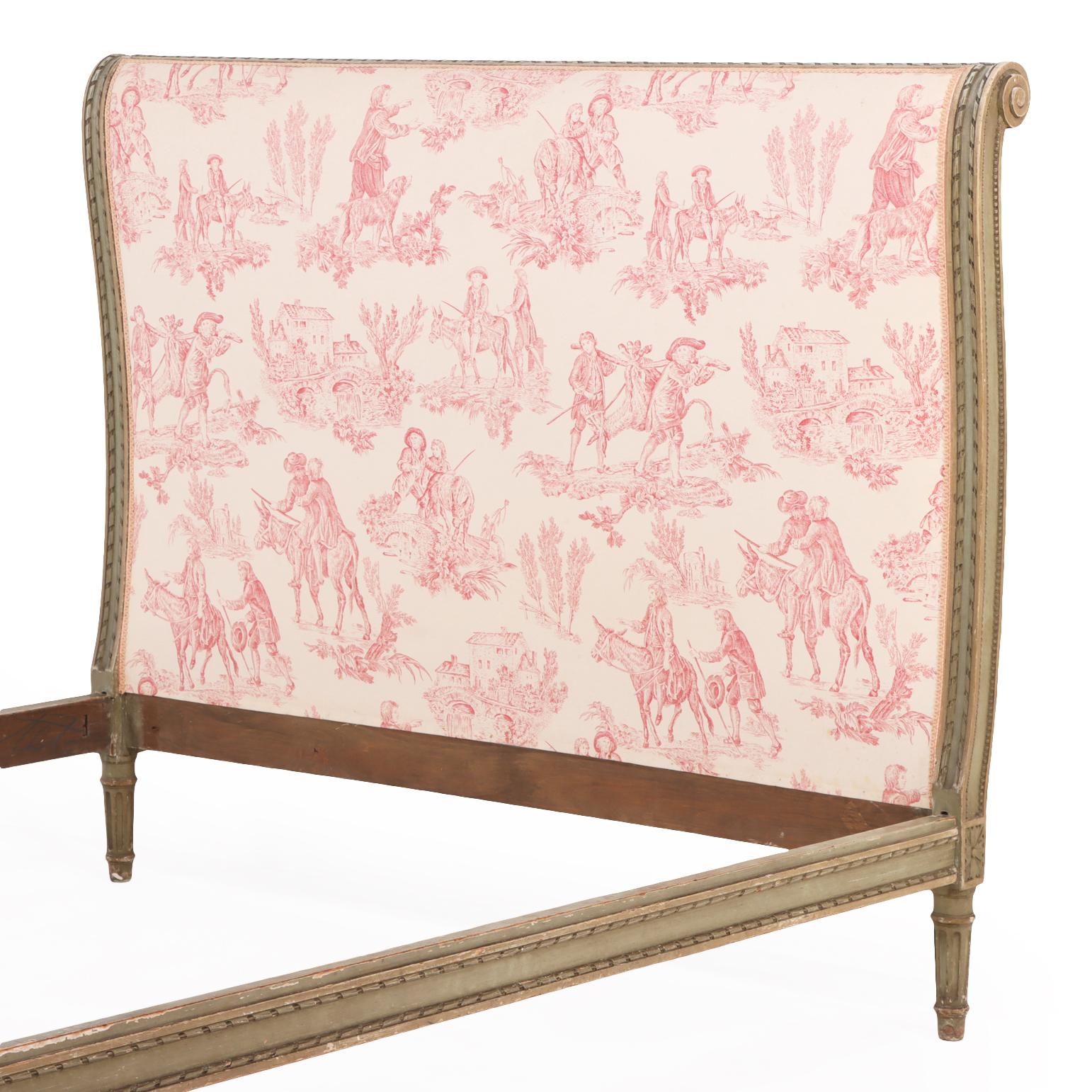 A.I.C., lit peint de style Louis XVI, C. 1920. en vente 1