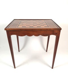 French Louis XVI Tric Trac Games Table