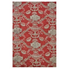 A French Madder Printed Cotton quilt with Neoclassical decor - Circa 1785/1800