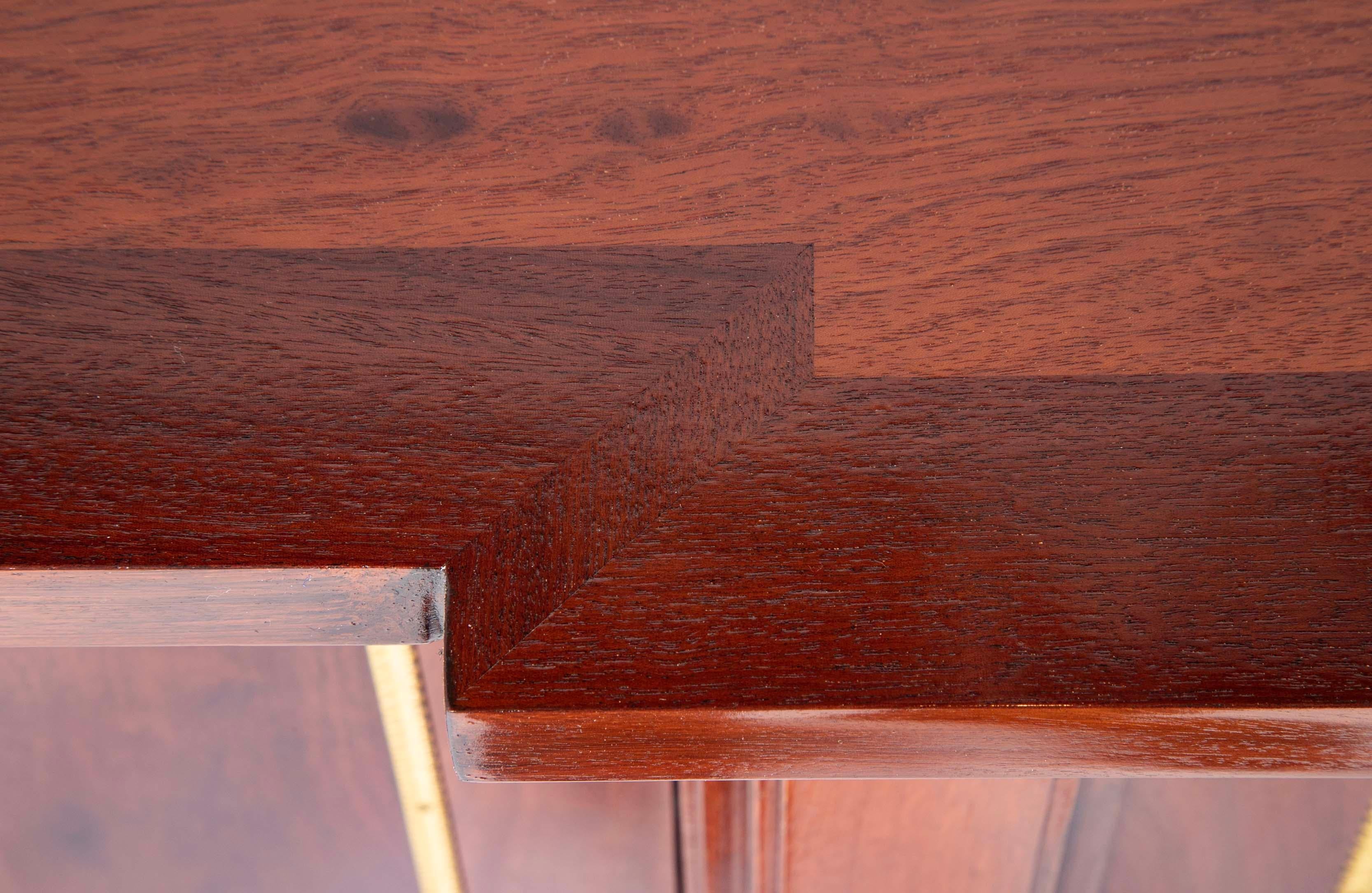 A French Mahogany & Speckled Mahogany Veneered Sideboard by Maurice Rinck 8