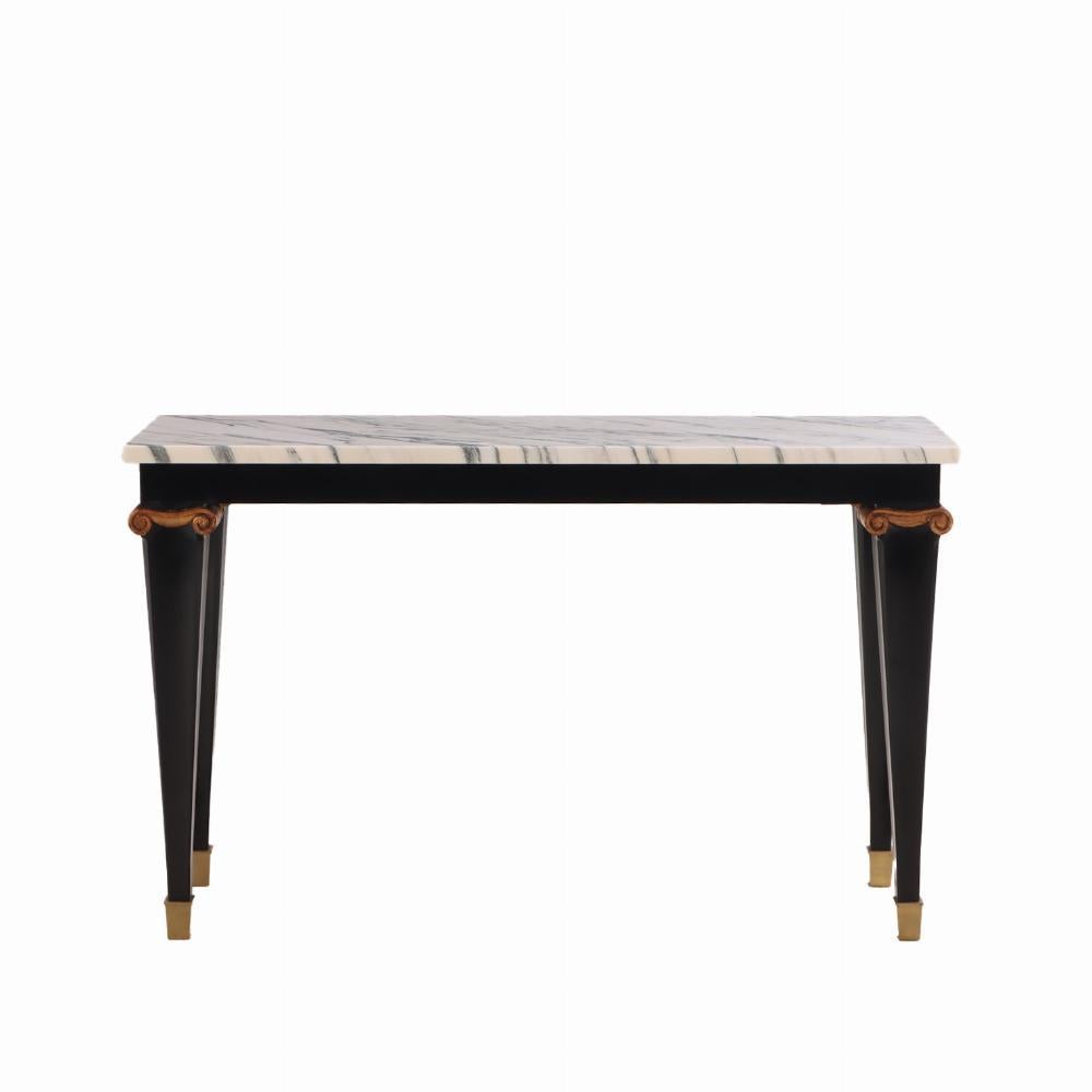 Art déco Console française en marbre, à la manière d'Andre Irisk One, C.C. 1940. en vente