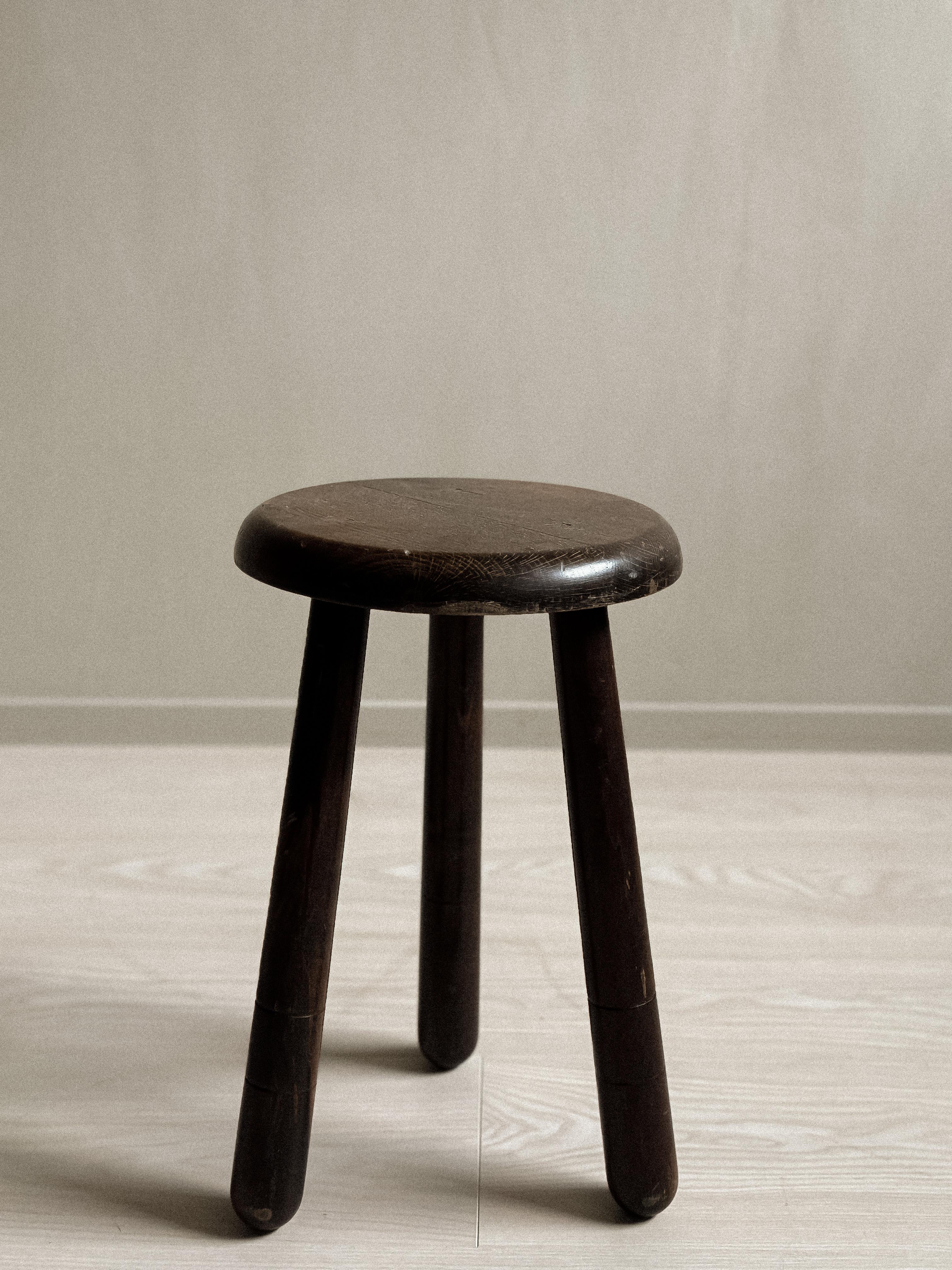 Mid-Century Modern A French Milking Stool, Anonymous, France c. 1960s  For Sale