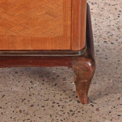 Un mobile bar francese modernista, alla maniera di Jules Leleu, C.C. 1950.