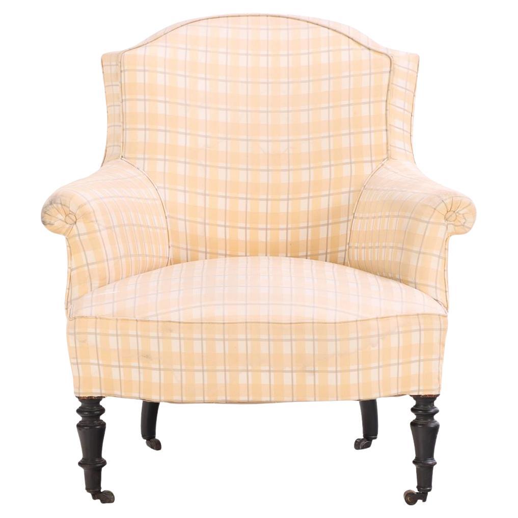 A French Napoleon III armchair, C. 1860. For Sale