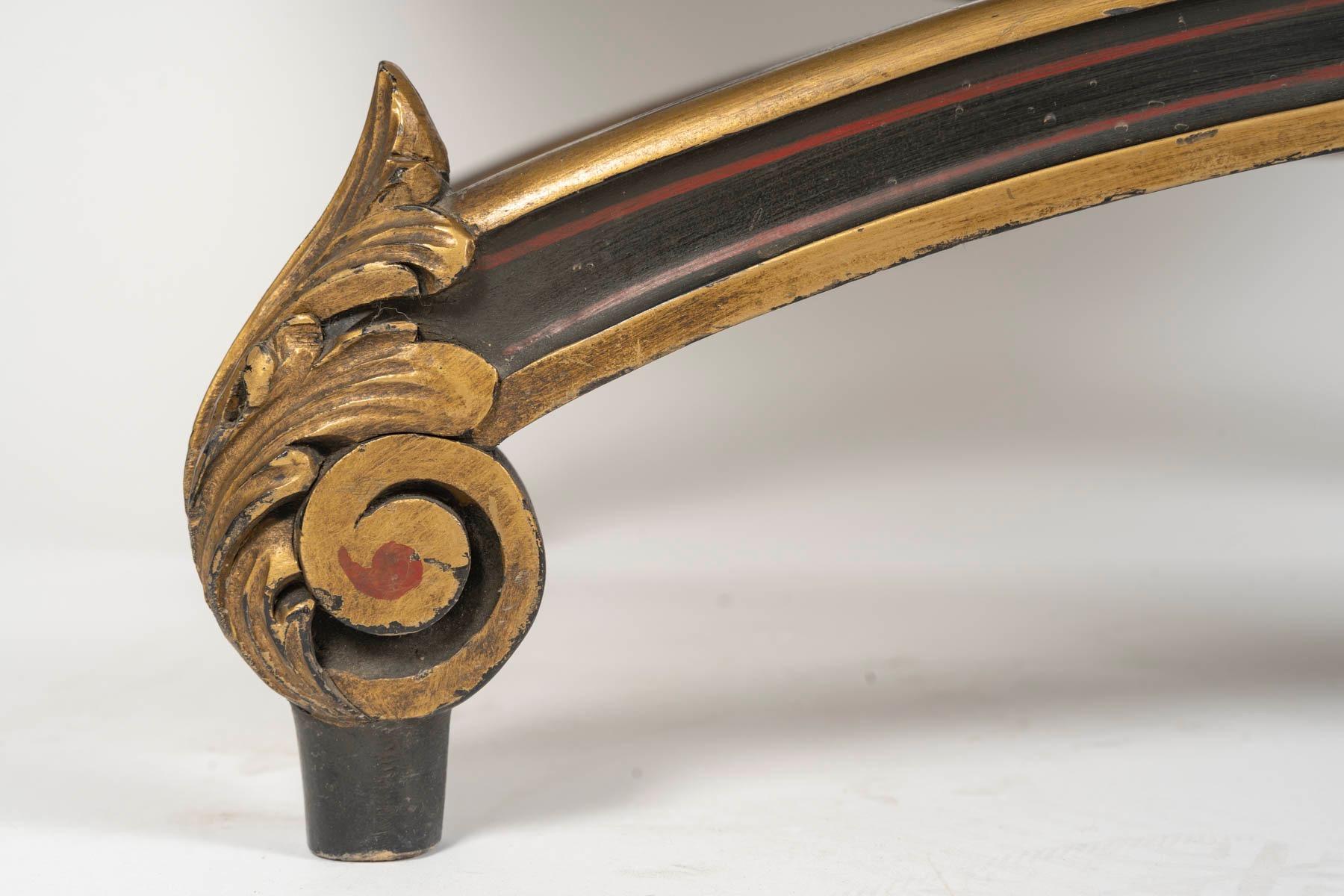 A French Napoleon III Pair of Louis XVI Style Curule Stools, circa 1900 For Sale 3