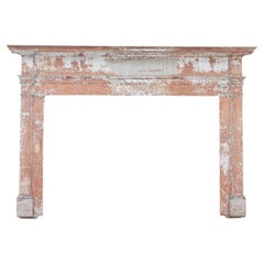 French Neoclassical Style Painted Mantle, 19th C