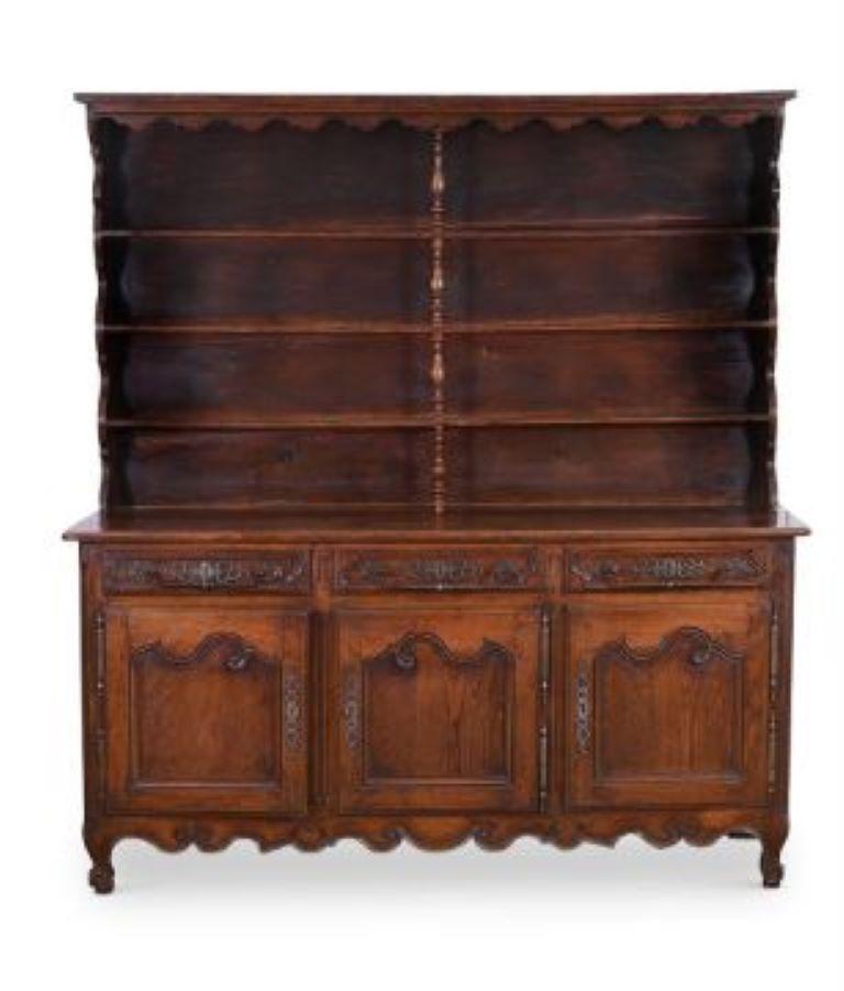 A French Oak and Chestnut Dresser, late 18th Century/ early 19th Century For Sale 1