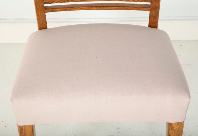 French Oak Dressing Table Chair at 1stDibs