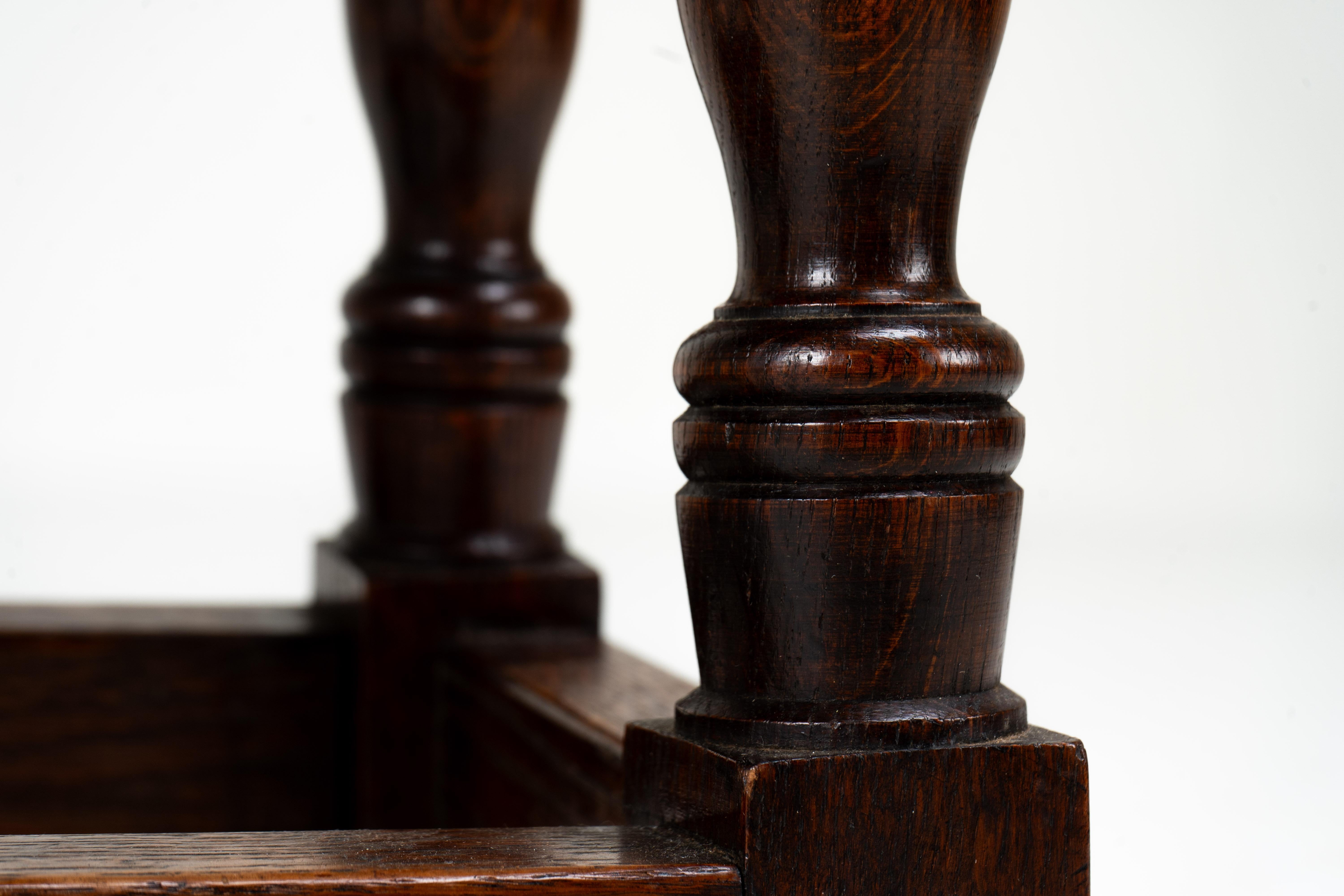A French Oak Joint Stool For Sale 5
