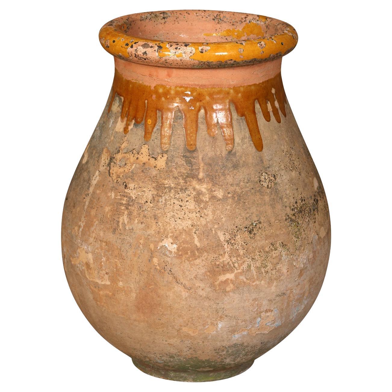 What are olive jars made of?