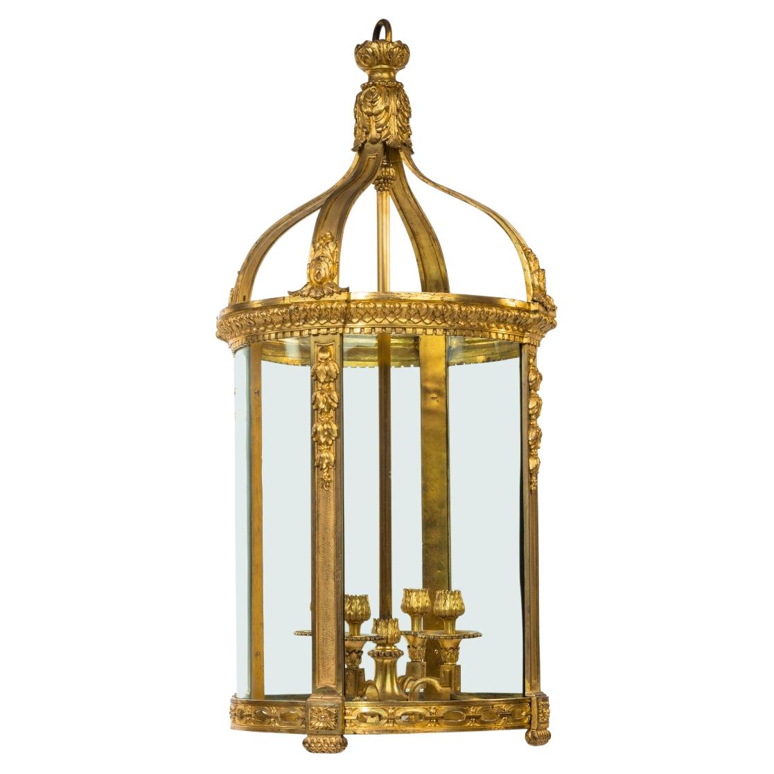 French Ormolu Four-Light Lantern