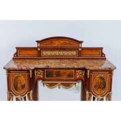 A French Ormolu Mounted Kingwood and Vernis Martin Console Table, Circa 1880