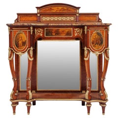 A French Ormolu Mounted Kingwood and Vernis Martin Console Table, Circa 1880