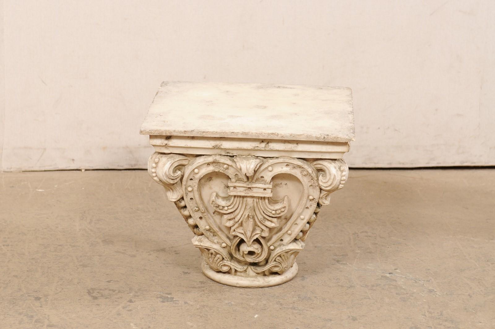 20th Century A French Ornately Designed Pedestal or Small Drinks Table For Sale