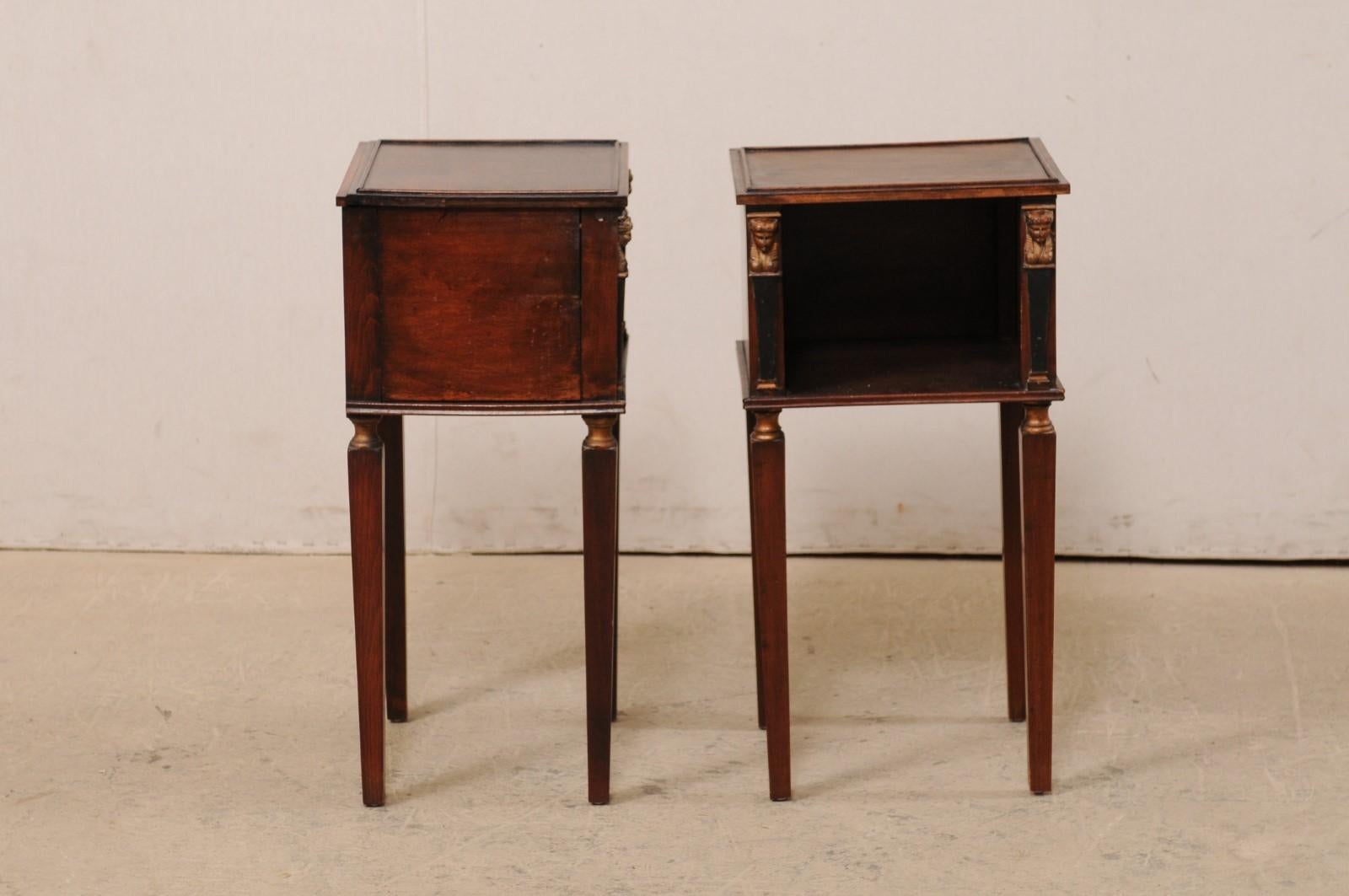 egyptian end tables