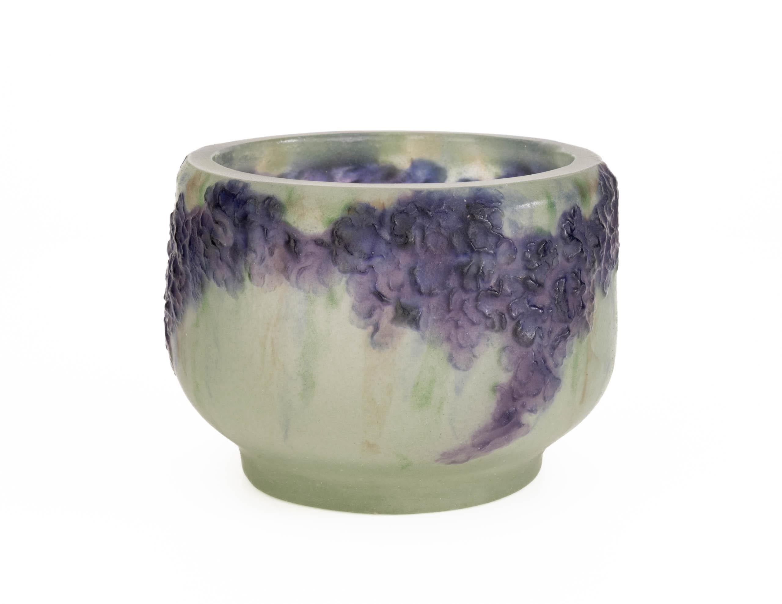 Art Deco A French pâte de verre bowl by Gabriël Argy Rousseau – Lichen For Sale