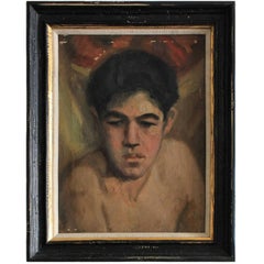 French Portrait of a Moroccan Boy