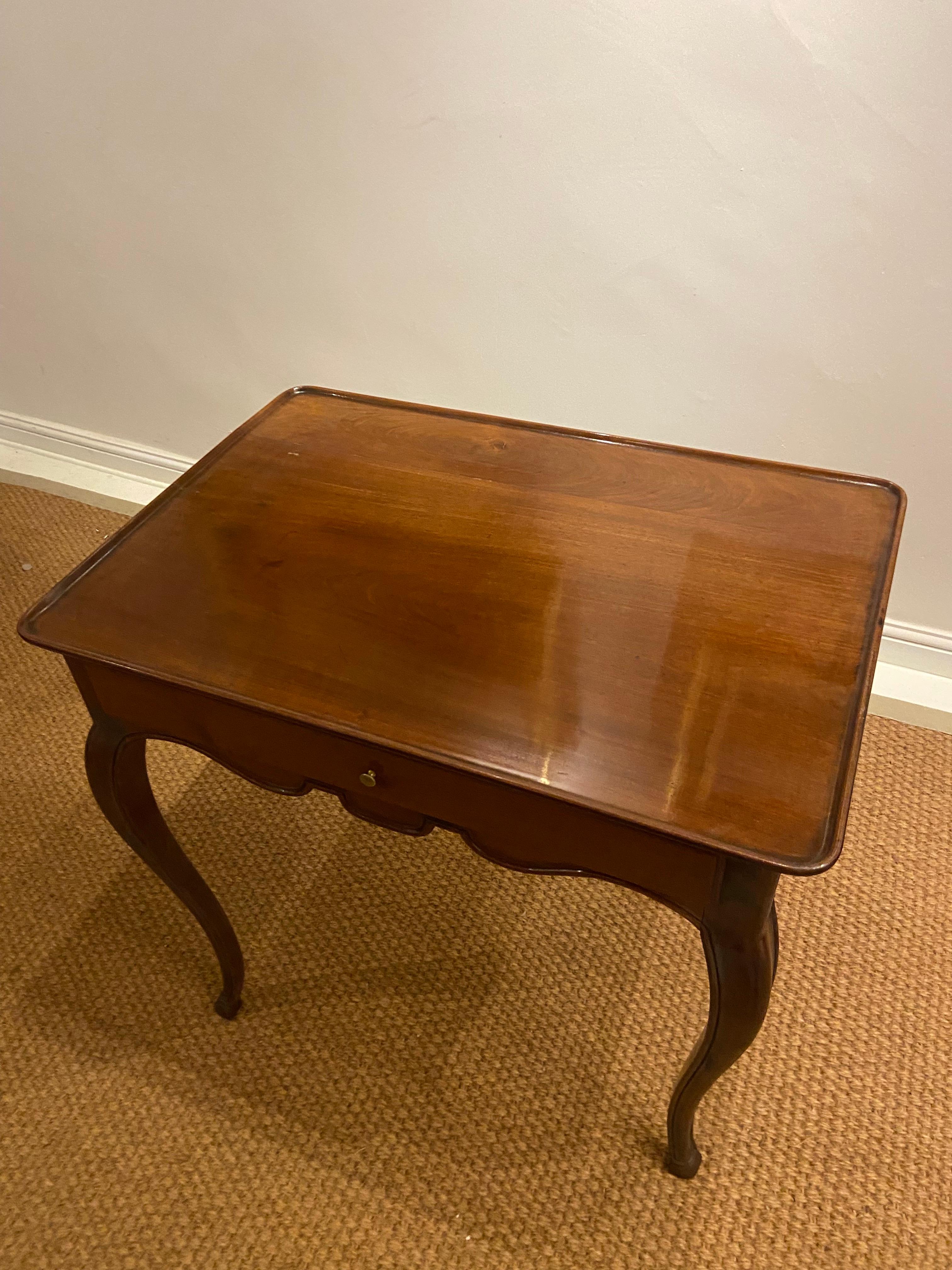 French Provincial Mahogany Table, 'Mid-18th Century' For Sale 2