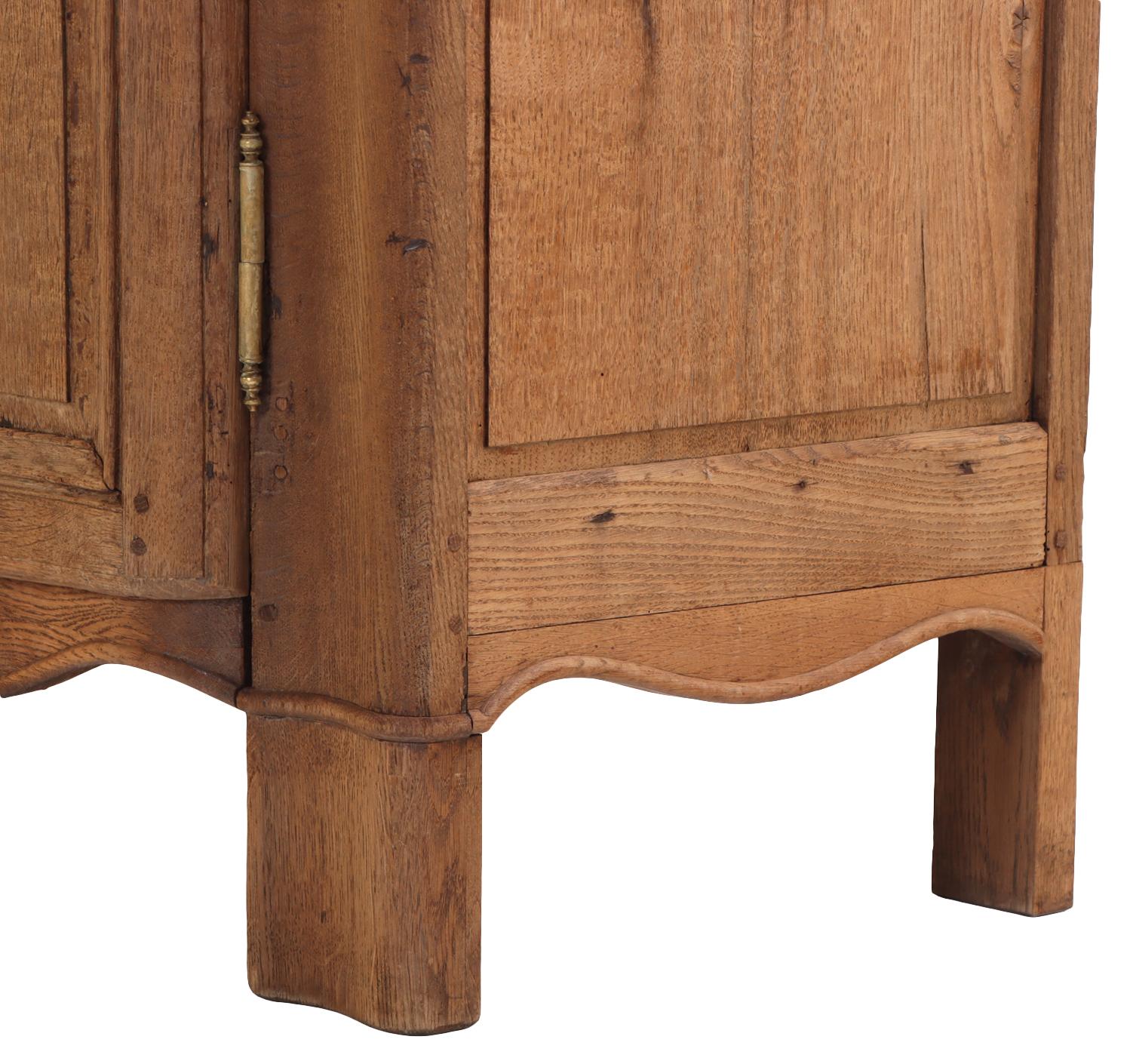 Carved A French Provincial Oak Two-Door Server Buffet, C. 1880. For Sale