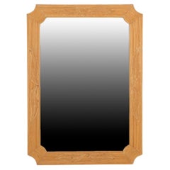 Vintage A French rattan mirror, C 1970.
