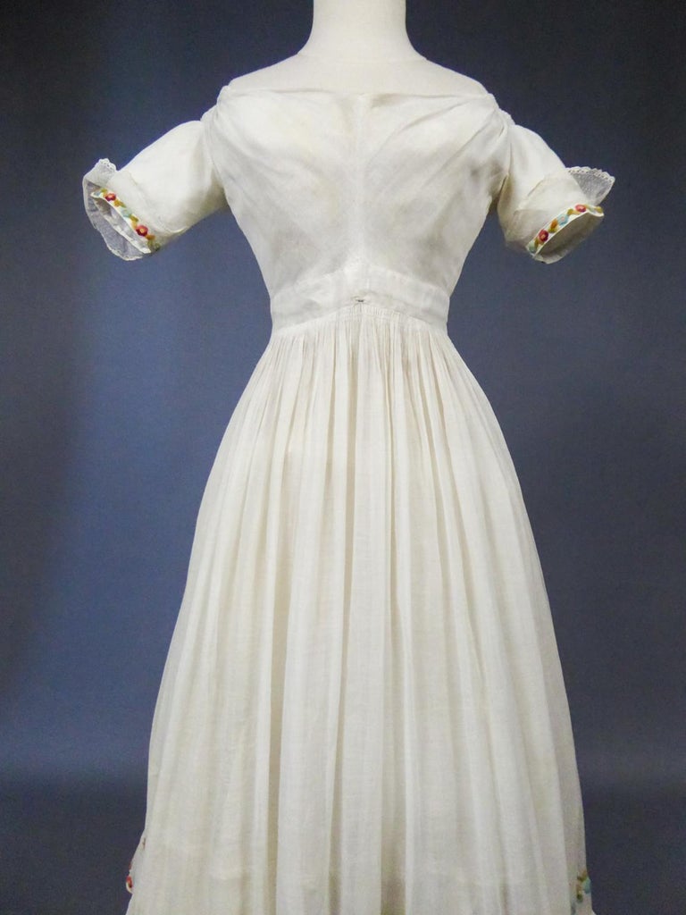 sachin and babi light blue dress Fiamll Regency Dress Women's Regency Costume Empire Waist Tea Party Dress  Victorian Dress Embroidery Ball Dress with Gloves Purple L