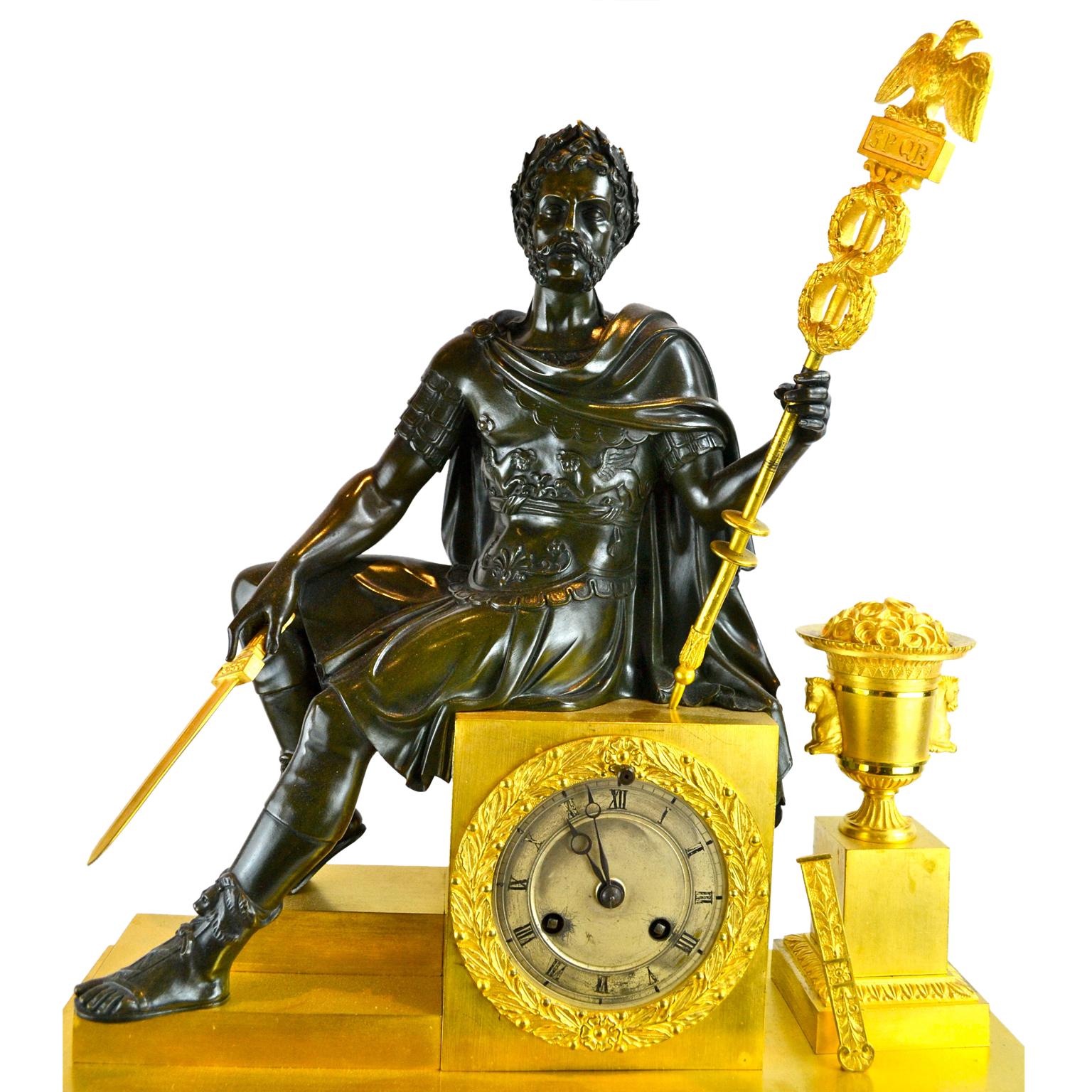 emperor mantle clock
