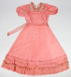 A French Summer Dress In artificial silk Taffeta Fabric Circa 1920/1930