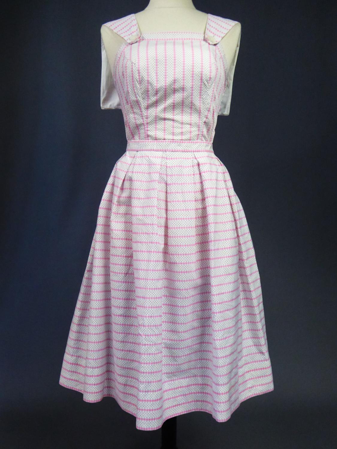 A french Summer Set with Jean Dessès Printed Cotton Circa 1960/1965 1