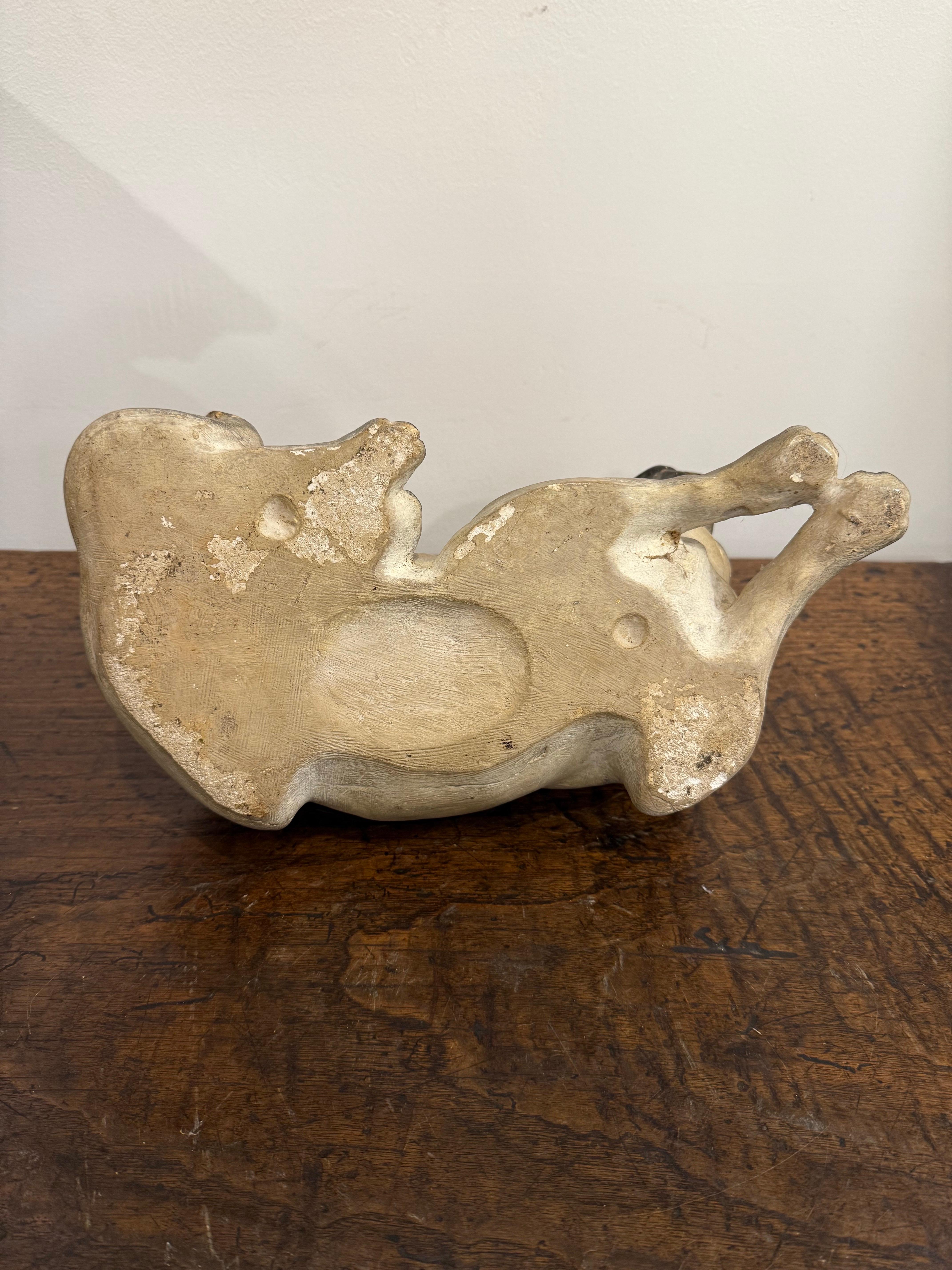 Carlino francese in terracotta, XIX secolo in vendita 5