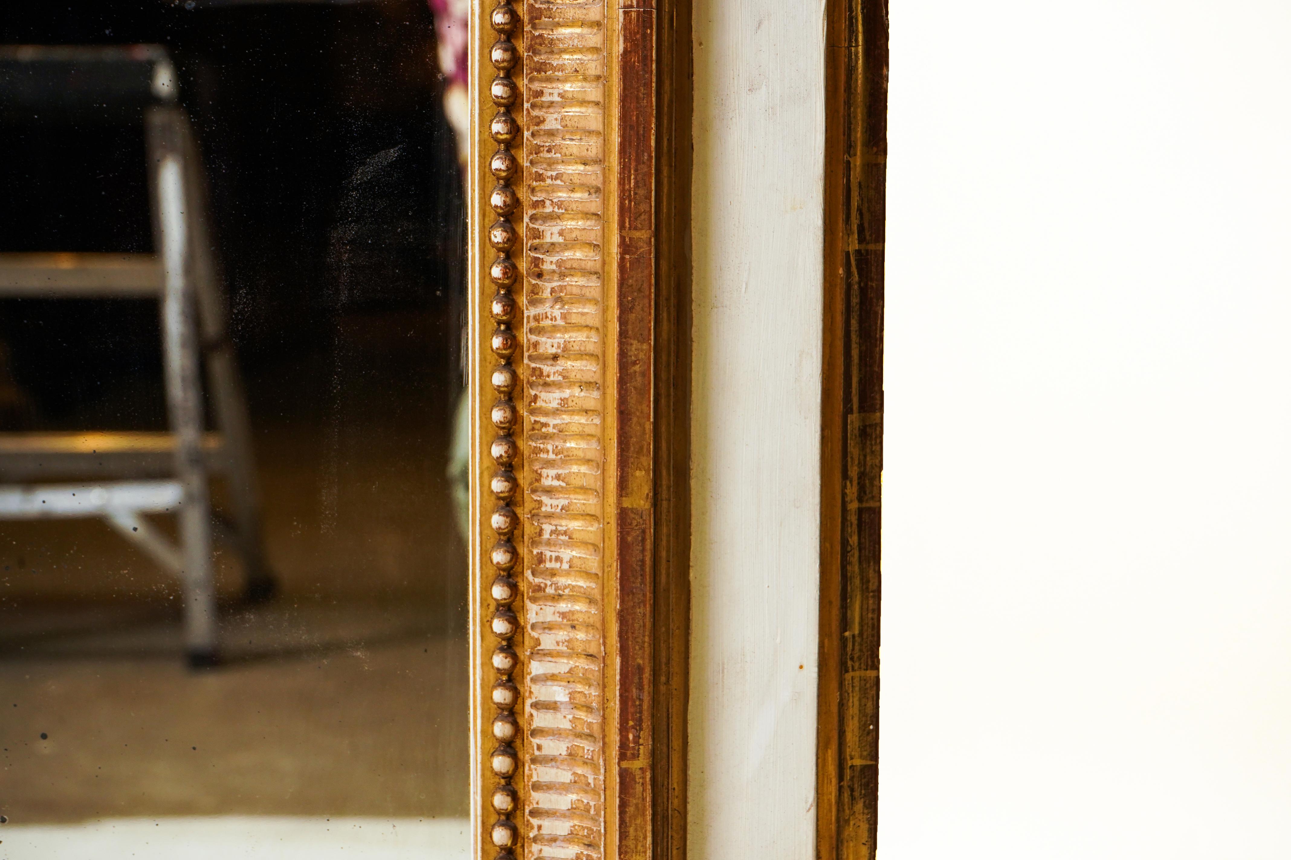 French Tremeau Mirror with Gilt For Sale 7