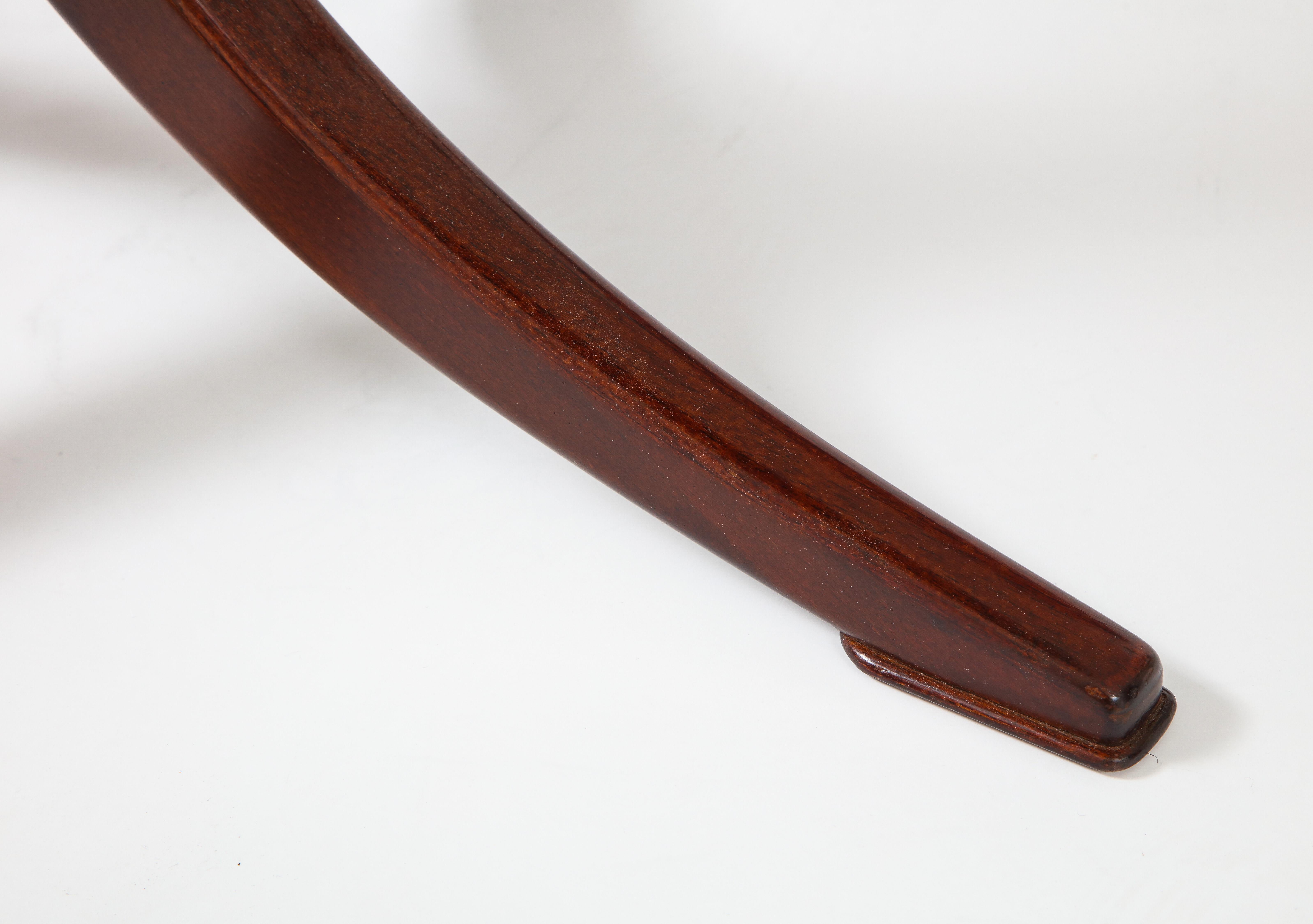 Mid-20th Century Frits Henningsen Mahogany Side Table, circa 1940s