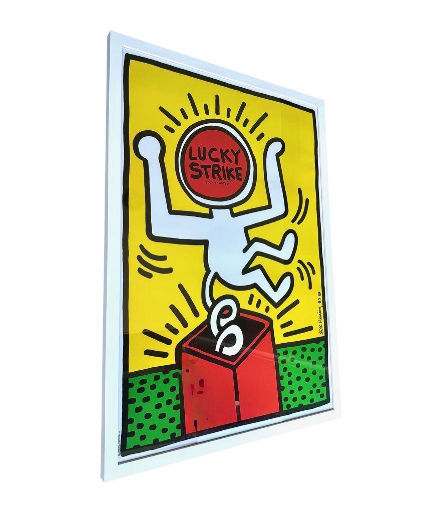 Paper A full set of framed Keith Haring screen prints 