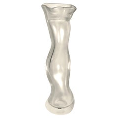 A Fulvio Bianconi Murano Glass Vase for Venini.. Signed
