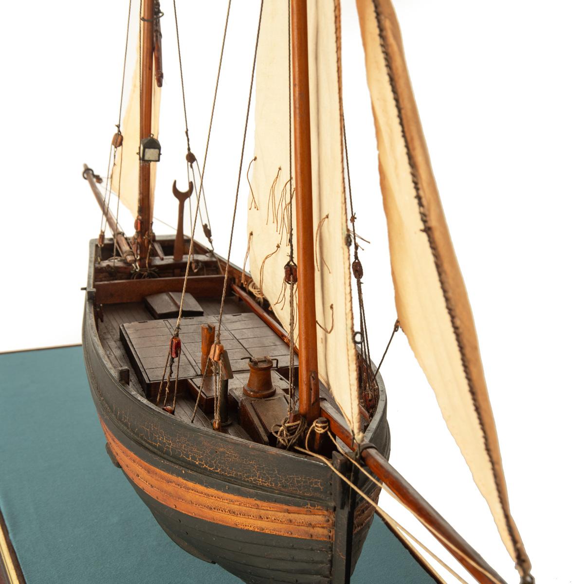 Un lugre Hastings con aparejo de foque hacia 1880 en venta 5