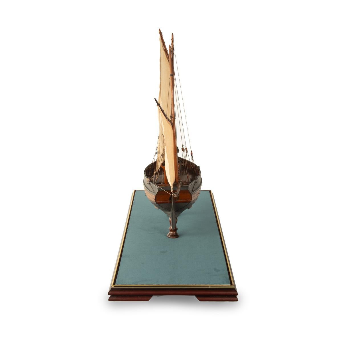 Un lugre Hastings con aparejo de foque hacia 1880 siglo XIX en venta