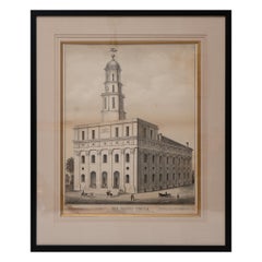 The Nauvoo Temple Lithograph Print